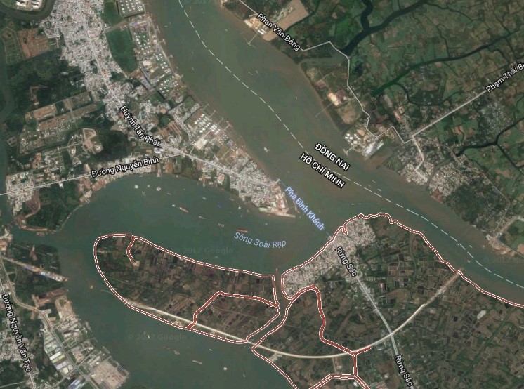 Xây cầu nối huyện Nhà Bè và huyện Cần Giờ - Khu Nam đón sóng hạ tầng